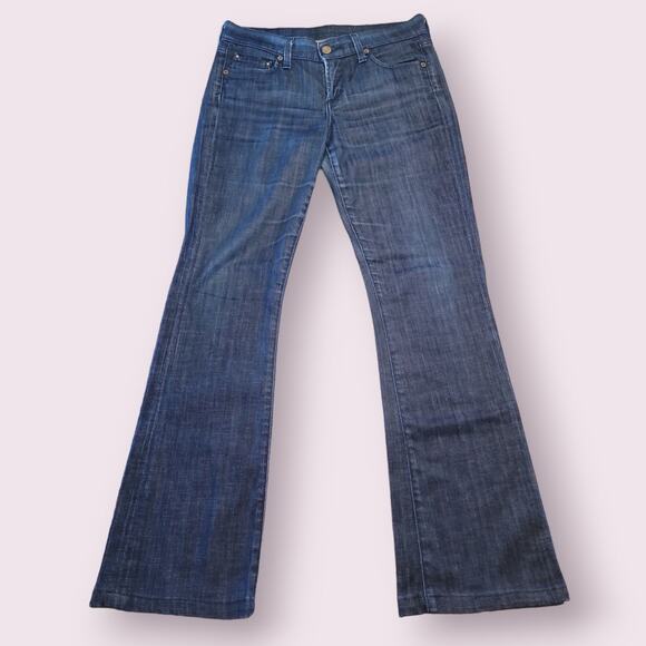 Citizens of Humanity Bootcut Jeans 25 Y2K Low Rise Buckle Pockets EUC/GUC - Picture 1 of 14
